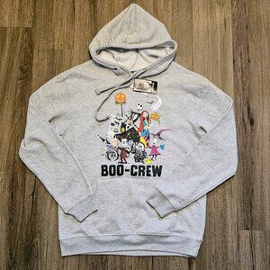 Disney Boo Crew The Nightmare Before Christmas Halloween Hoodie Sweatshirt NWT L